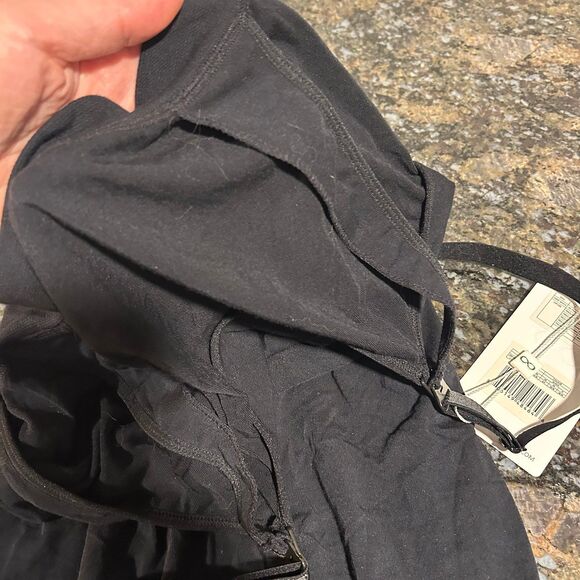 NWT Modern Eternity Nursing Yoga Maternity Tank Top Black Sz Small Bamboo - Picture 8 of 8